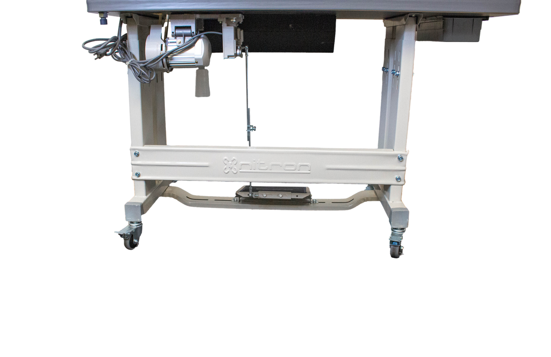 NT-1560 DOUBLE NEEDLE WALKING FOOT SEWING MACHINE W/ SERVO MOTOR