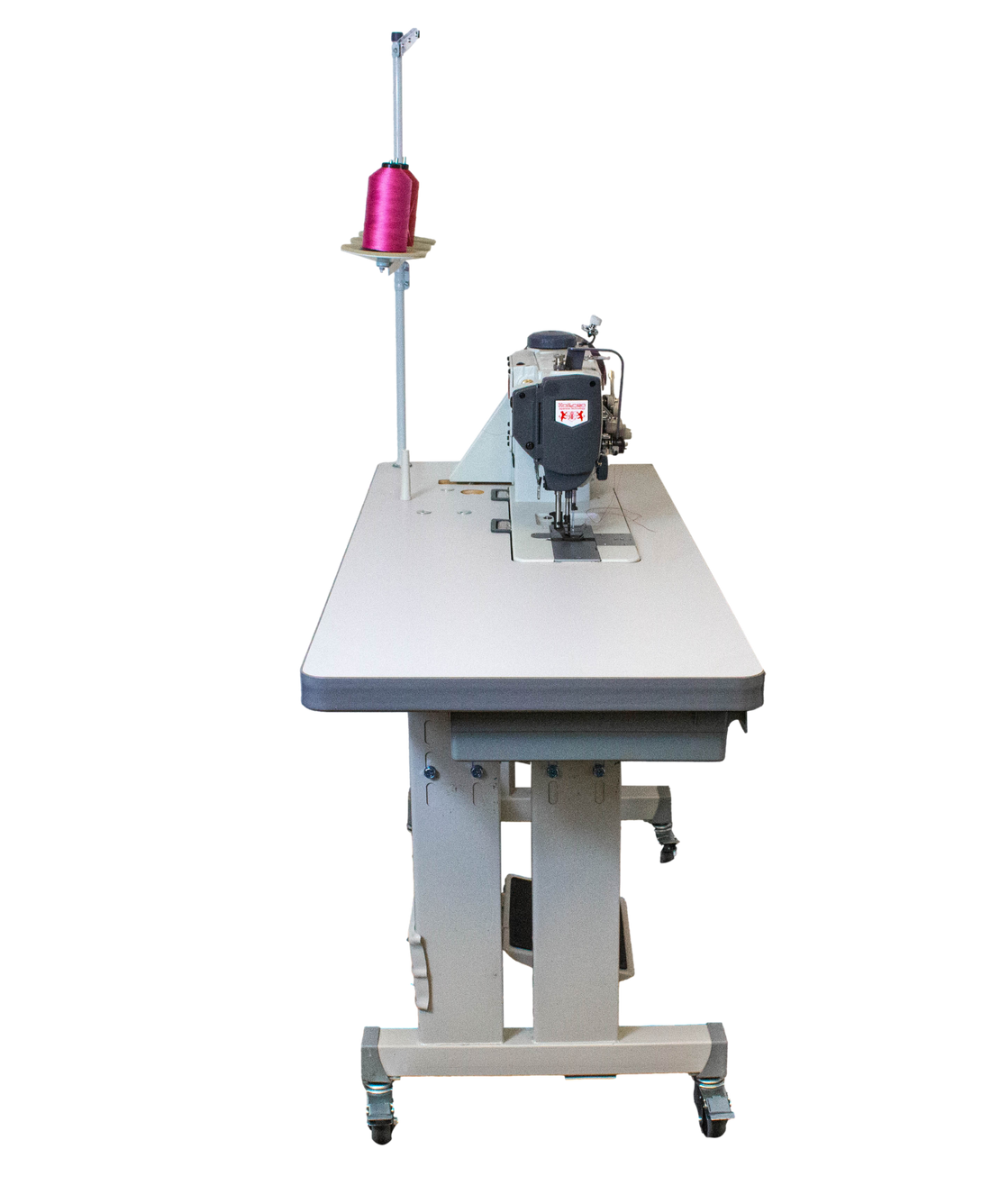 NT-1560 DOUBLE NEEDLE WALKING FOOT SEWING MACHINE W/ SERVO MOTOR