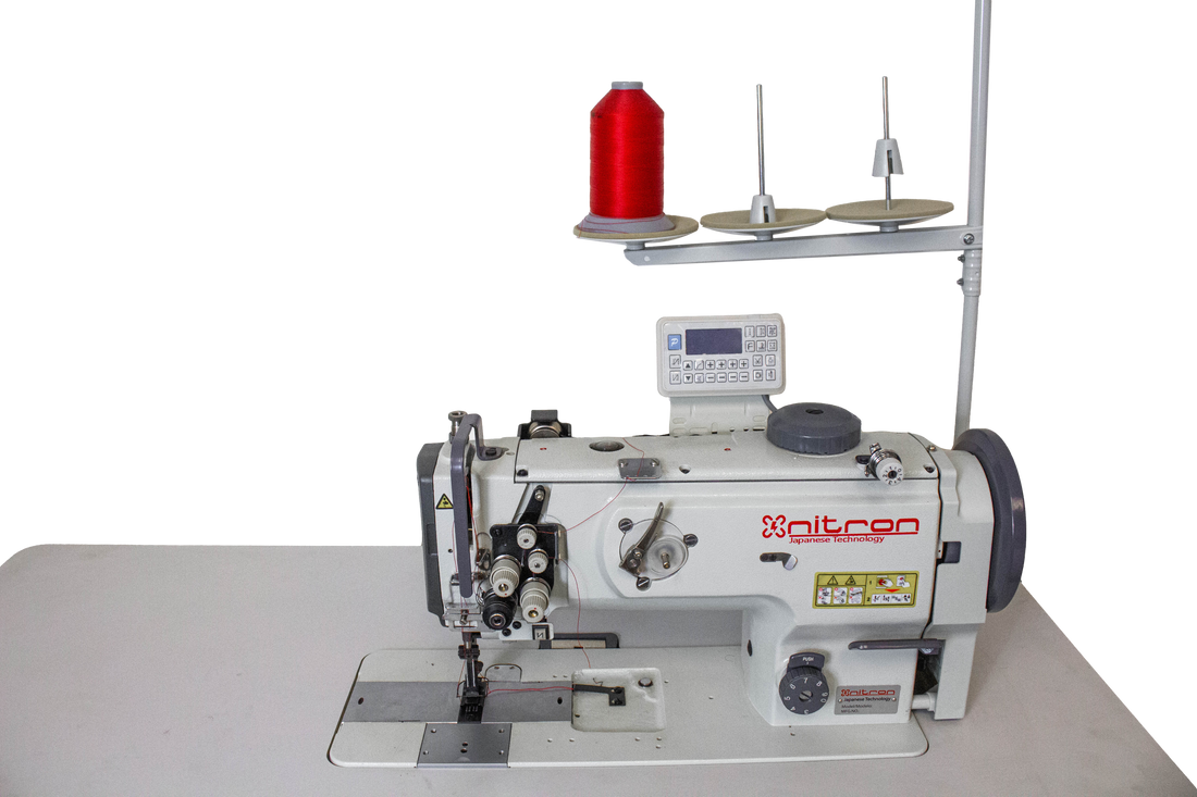 NT-1560-7 COMPUTERIZED DOUBLE NEEDLE AUTOMATIC SEWING MACHINE