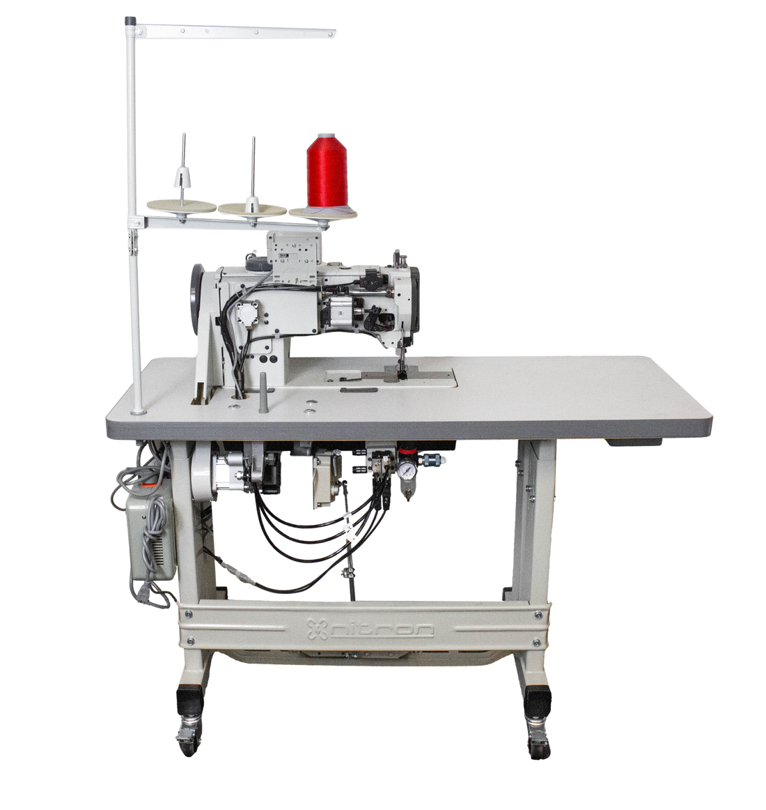 NT-1560-7 COMPUTERIZED DOUBLE NEEDLE AUTOMATIC SEWING MACHINE