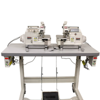 NT-3215-01D Set of EX overlock sewing machine left & right with direct drive motor 220V power with safety stitch only