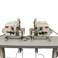 NT-3215-01D Set of EX overlock sewing machine left & right with direct drive motor 220V power with safety stitch only