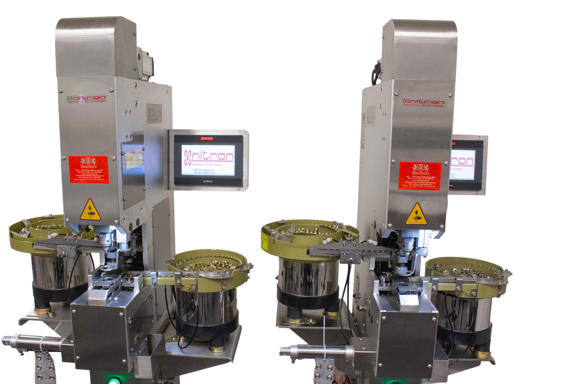 NT-150 Full automatic snap machine set with punch funcion