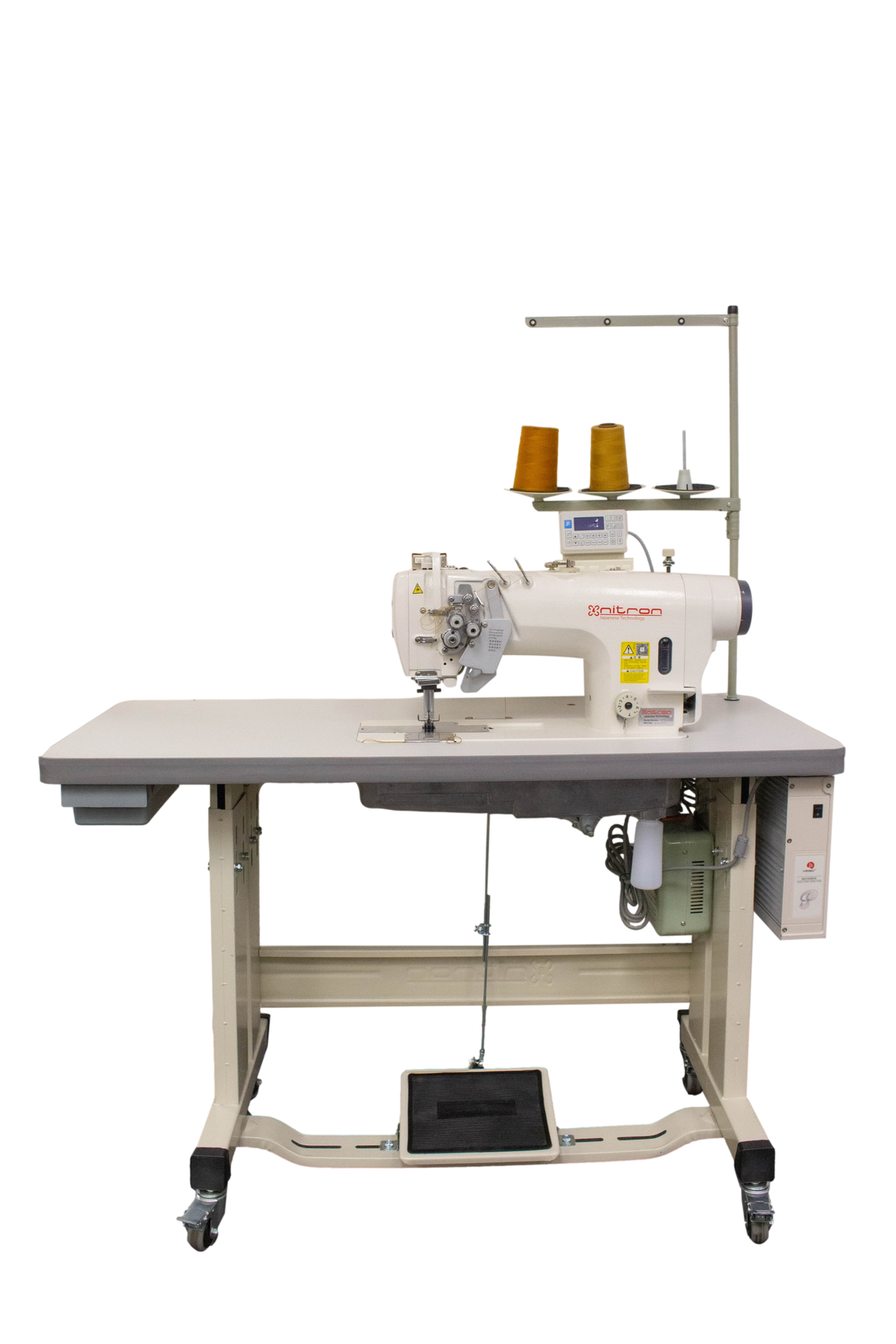 NT-8752-D4 AUTOMATIC SPLIT BAR DOUBLE NEEDLE SEWING MACHINE