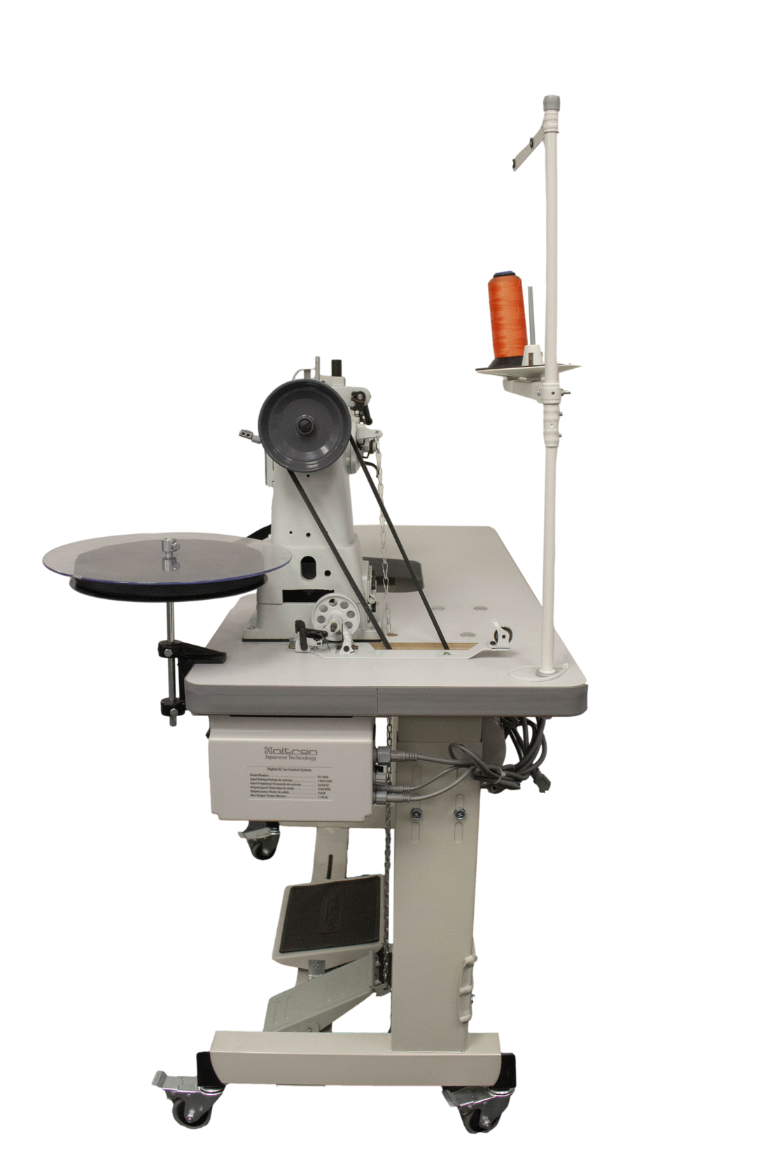 MÁQUINA DE COSER CON PIE PARA CAMINAR CON CAMA CILINDRICA NT-335B