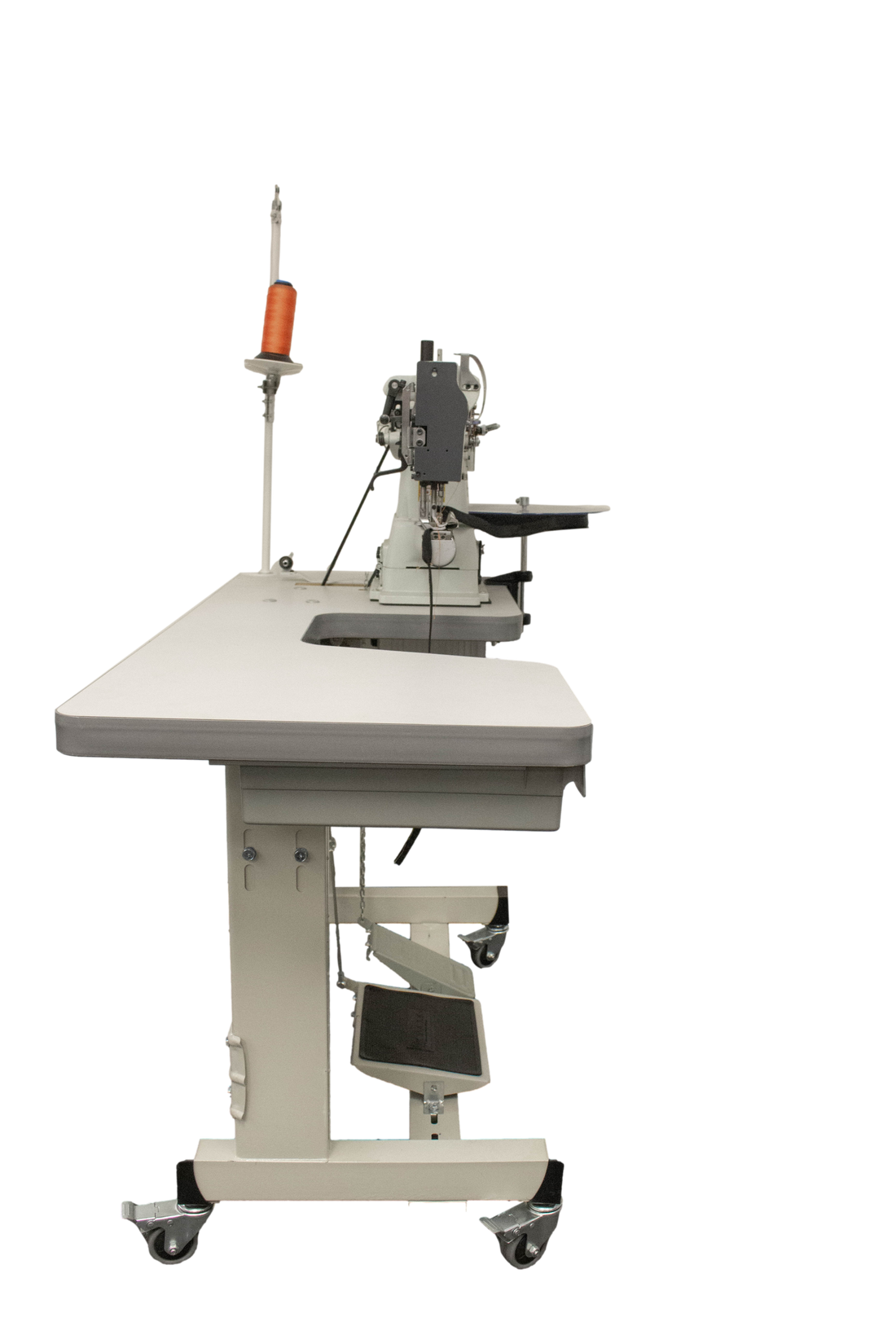 MÁQUINA DE COSER CON PIE PARA CAMINAR CON CAMA CILINDRICA NT-335B