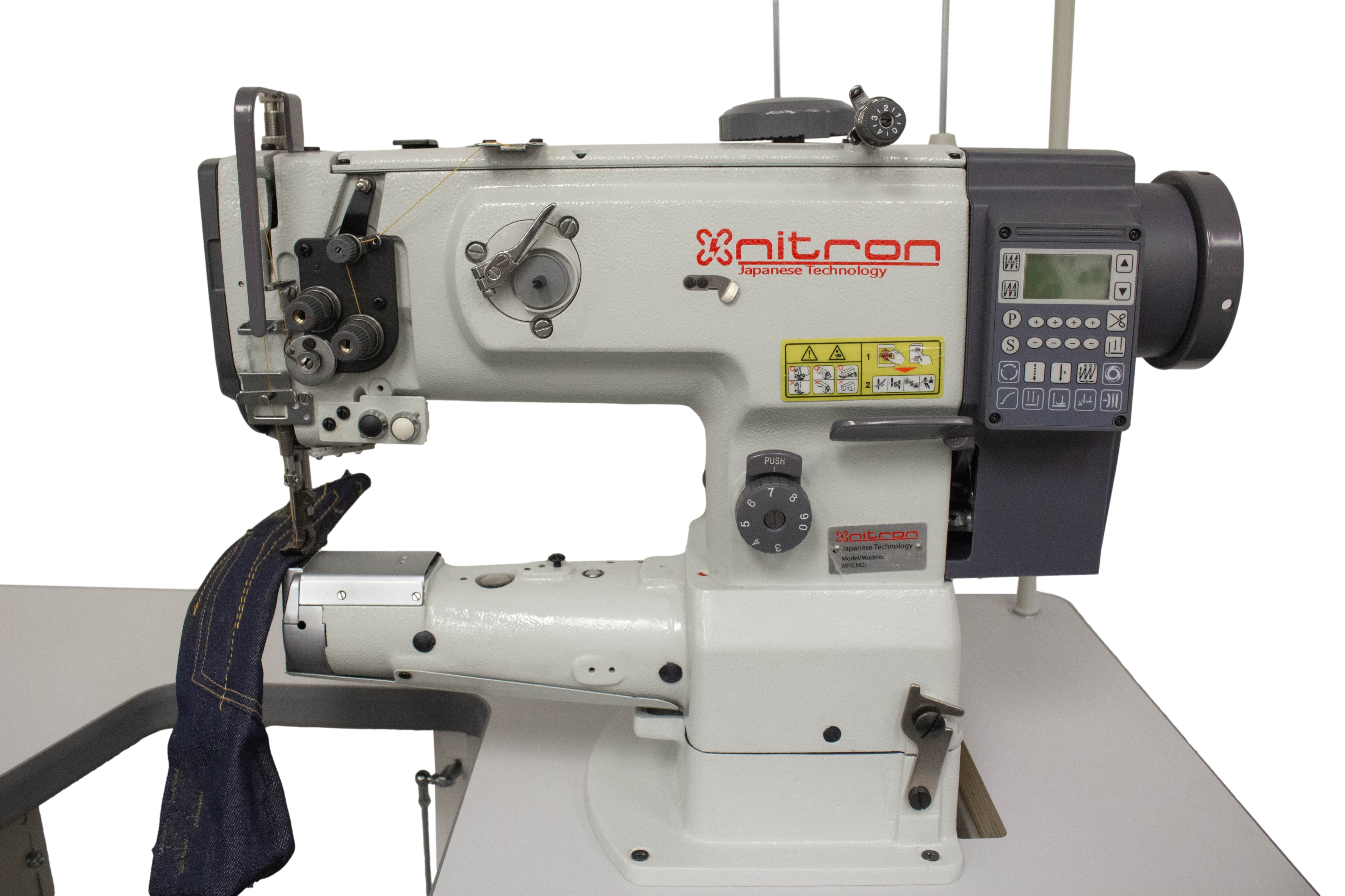 NT-8342-7D AUTOMATIC CYLINDER SINGLE NEEDLE WALKING FOOT SEWING