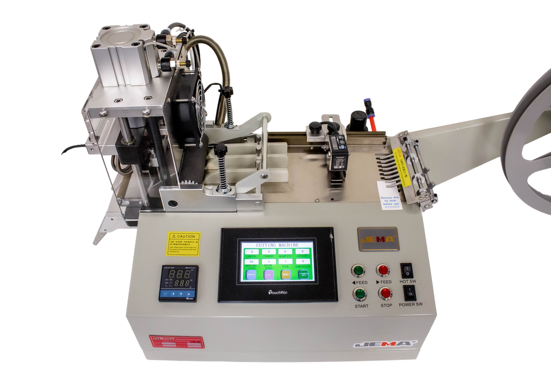 JM-120PHXS NEW GENERATION PENUMATIC LABEL HOT ANGLE CUTTING MACHINE