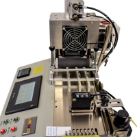 JM-120PHXS NEW GENERATION PENUMATIC LABEL HOT ANGLE CUTTING MACHINE