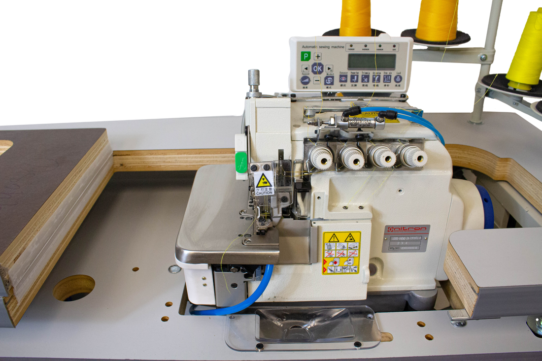 NT-L8300-04DM2-24-7/P/ATC-A (BACK LATCHING AUTOMATIC 4 THREADS OVERLOCK SEWING MACHINE W/SENSOR )