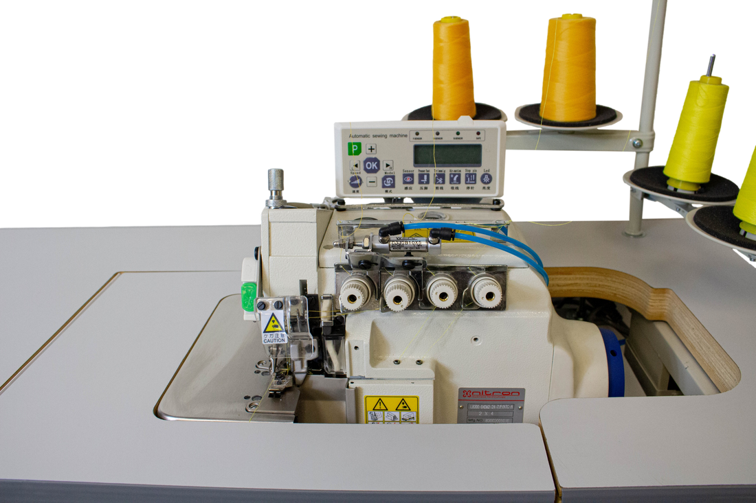 NT-L8300-04DM2-24-7/P/ATC-A (BACK LATCHING AUTOMATIC 4 THREADS OVERLOCK SEWING MACHINE W/SENSOR )