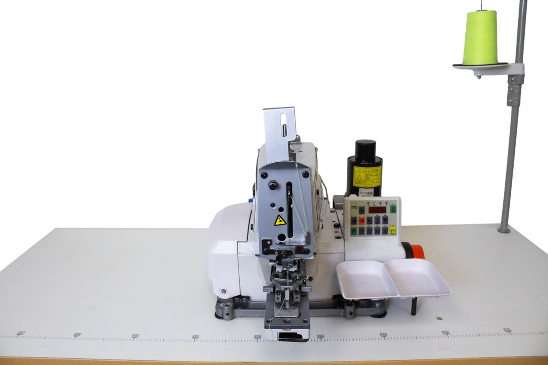 JM-2377D DIRECT DRIVE COMPUTERIZED BUTTON SEWING MACHINE