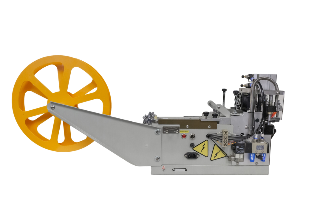 JM-120PHS NEW GENERATION PENUMATIC LABEL HOT CUTTING MACHINE