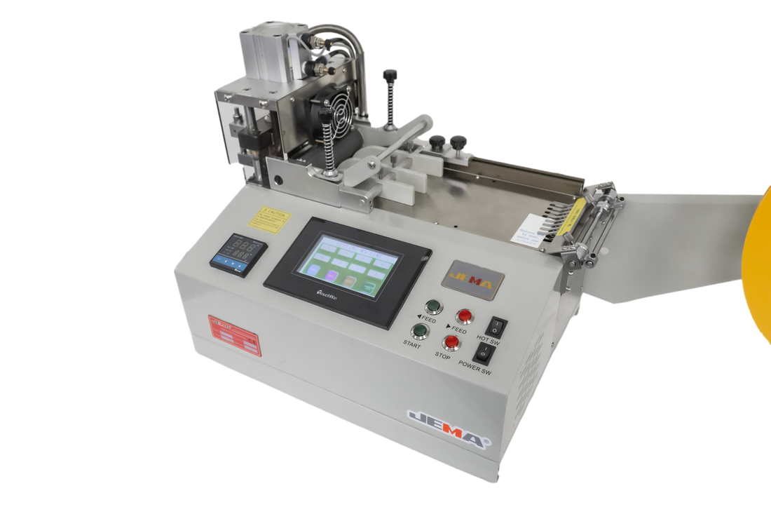 JM-120PHS NEW GENERATION PENUMATIC LABEL HOT CUTTING MACHINE