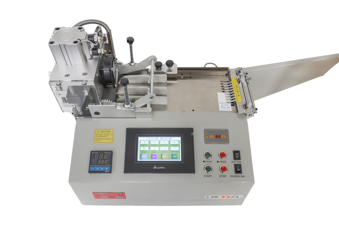 JM-120PHS NEW GENERATION PENUMATIC LABEL HOT CUTTING MACHINE