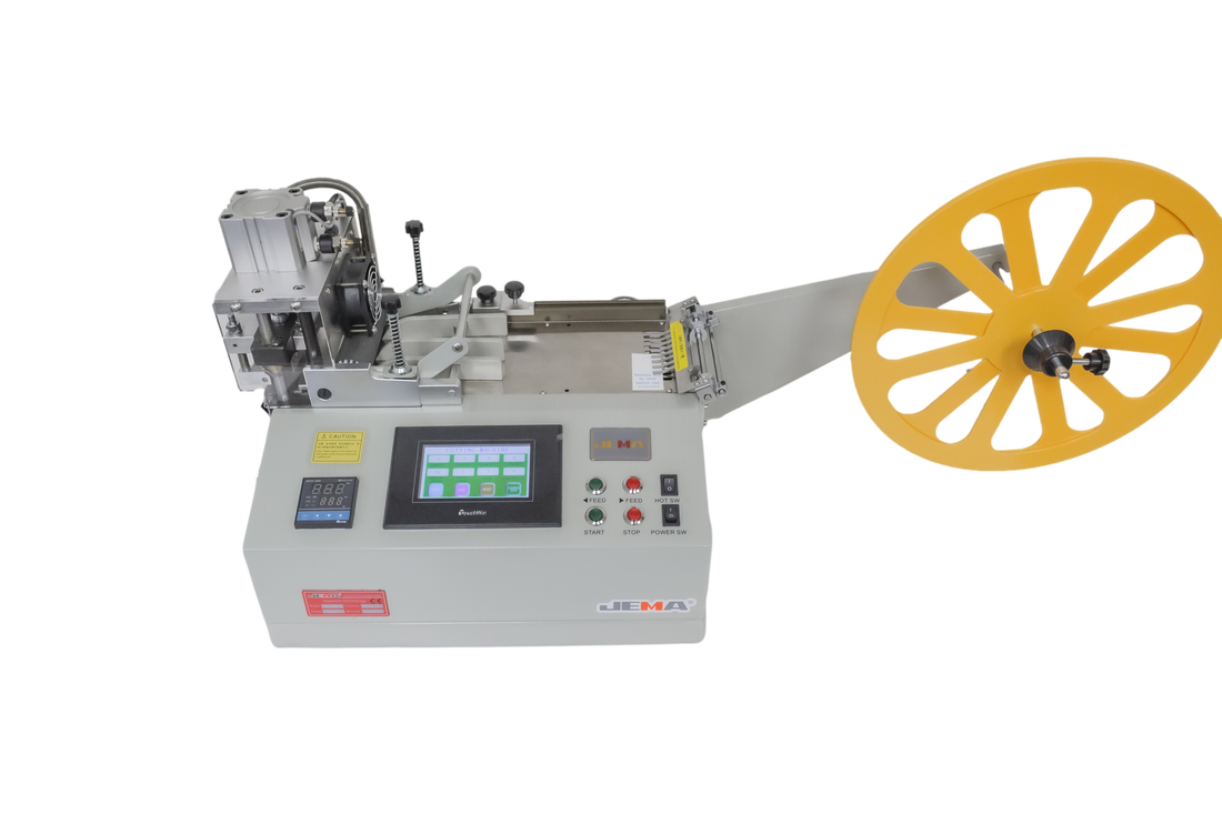 JM-120PHS NEW GENERATION PENUMATIC LABEL HOT CUTTING MACHINE