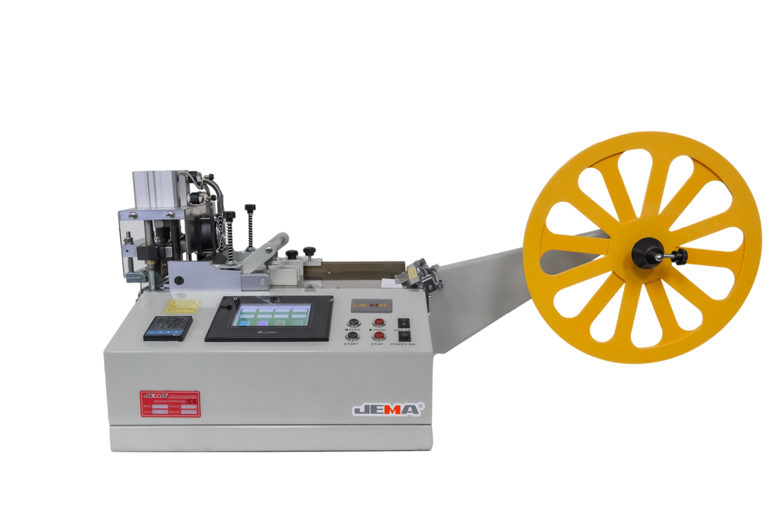 JM-120PHS NEW GENERATION PENUMATIC LABEL HOT CUTTING MACHINE