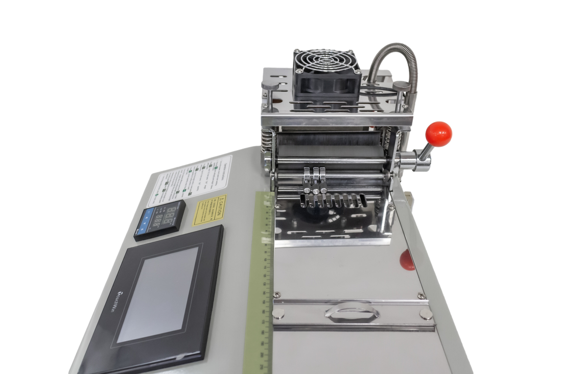 JM-120EHS MÁQUINA CORTADORA ELECTRÓNICA DE ETIQUETAS EN CALIENTE DE NUEVA GENERACIÓN