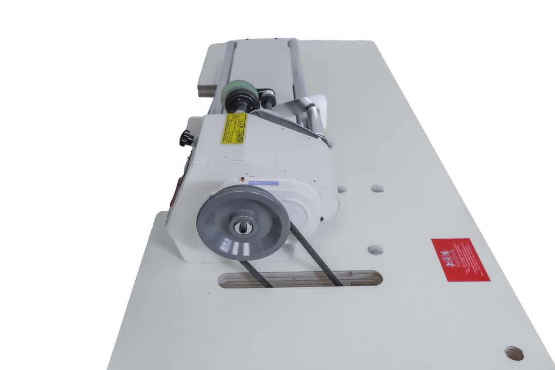 JM-801A CLOTH SLITTING BIAS MACHINE W/ SERVO MOTOR