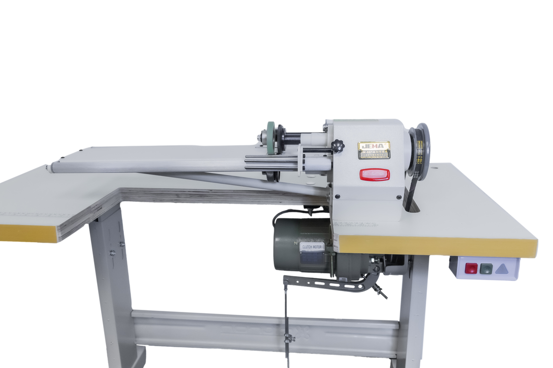 JM-801A CLOTH SLITTING BIAS MACHINE W/ SERVO MOTOR