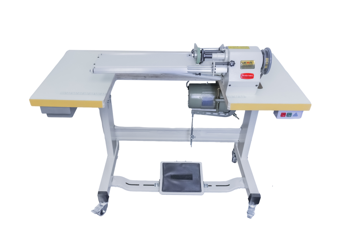 JM-801A CLOTH SLITTING BIAS MACHINE W/ SERVO MOTOR
