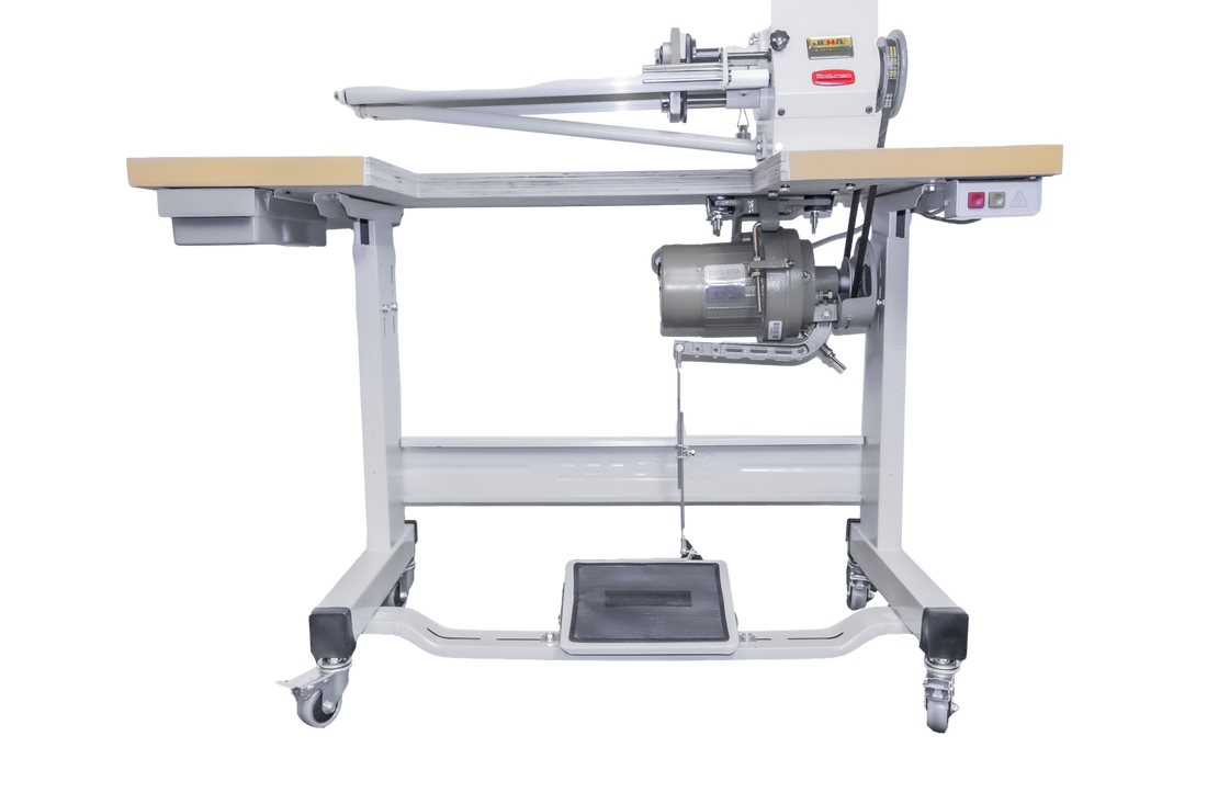 JM-801A CLOTH SLITTING BIAS MACHINE W/ SERVO MOTOR