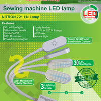 NT-721LN LAMPARA NITRON 30 LEDS 