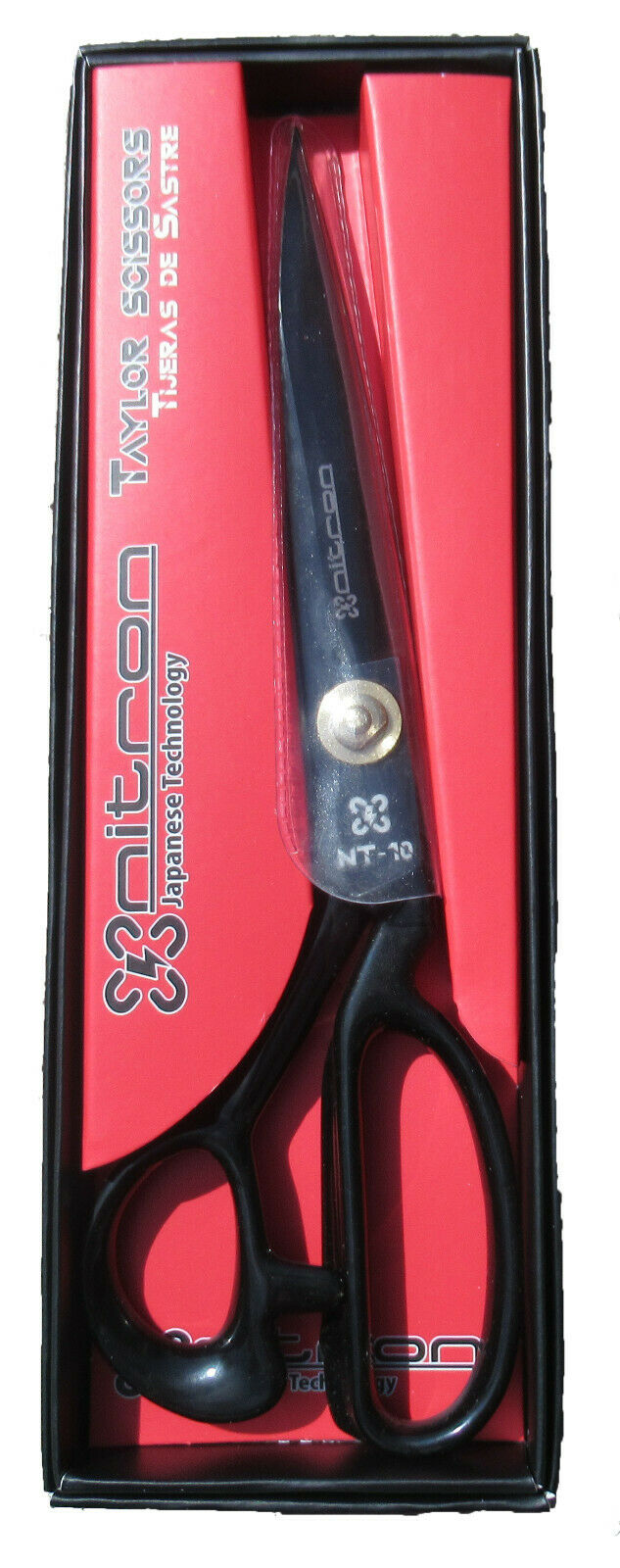 NT-10 (10" TAILOR SCISSORS BLACK)