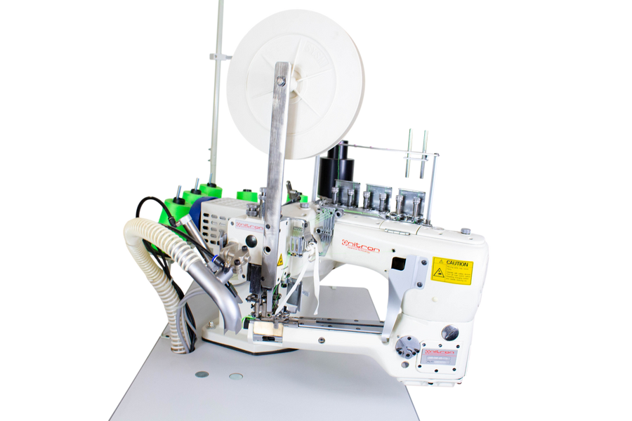 NT-6200-01MS-60D-7/TA FLATLOCK INDUSTRIAL SEWING MACHINE W/TAPE