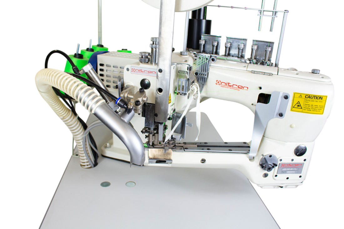 NT-6200-01MS-60D-7/TA FLATLOCK INDUSTRIAL SEWING MACHINE W/TAPE