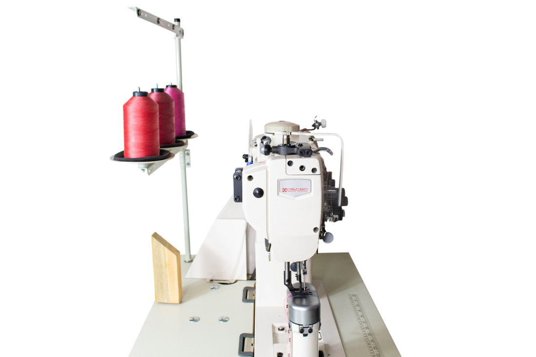 NT-1765 SEMI AUTOMATIC DOUBLE NEEDLE POST MACHINE