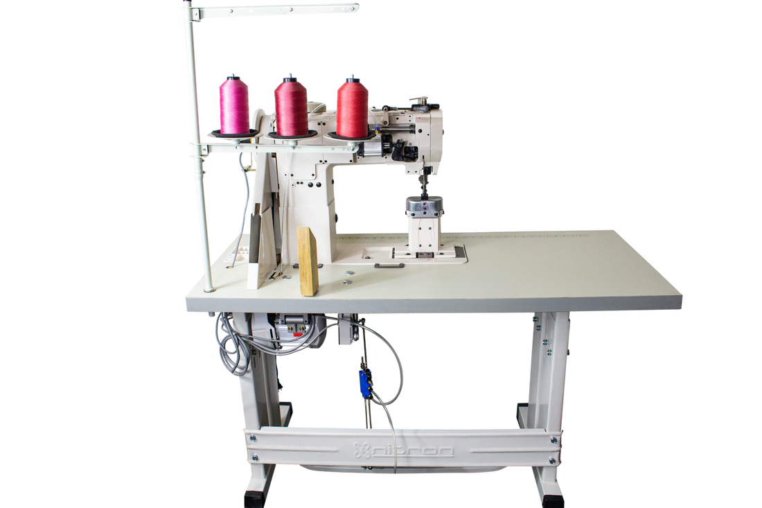 NT-1765 SEMI AUTOMATIC DOUBLE NEEDLE POST MACHINE