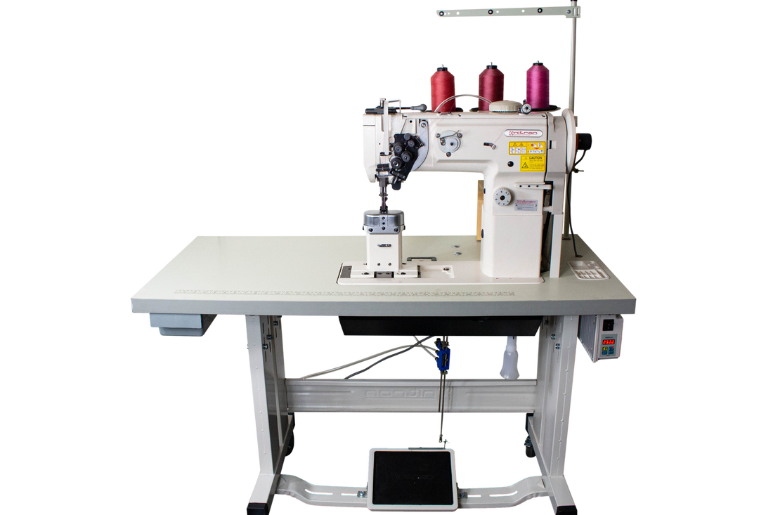 NT-1765 SEMI AUTOMATIC DOUBLE NEEDLE POST MACHINE