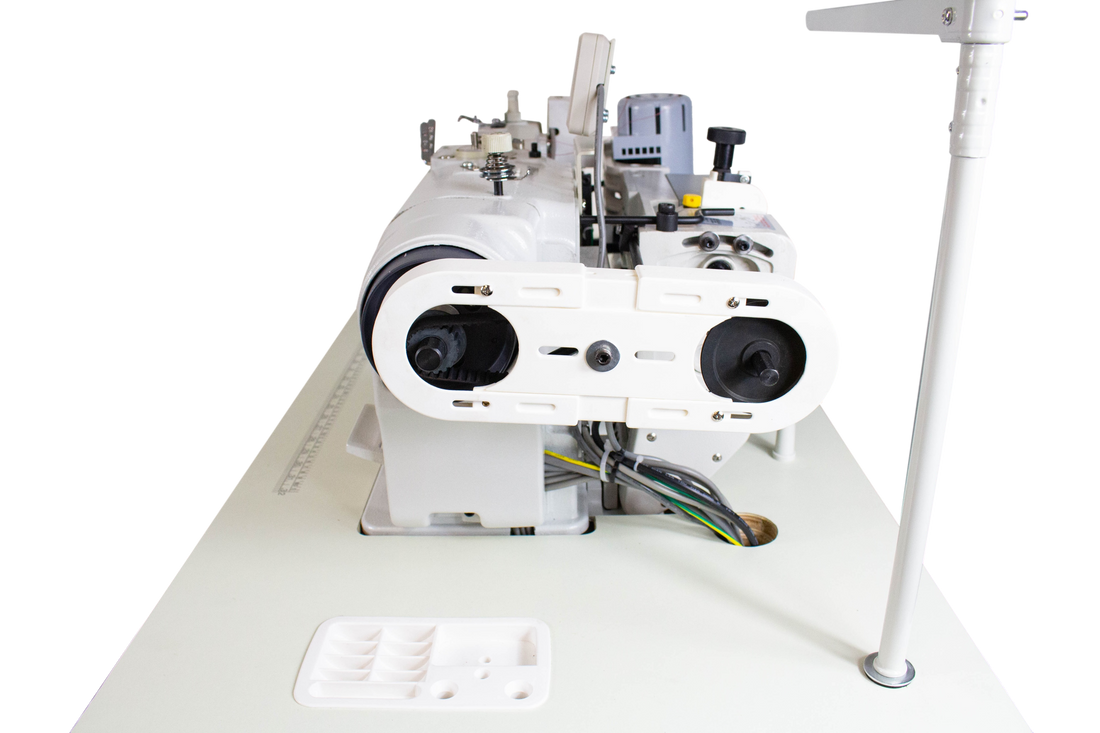 NT-8722-D4 HEAVY DOUBLE NEEDLE SEWING MACHINE W/RAISING TYPE PULLER