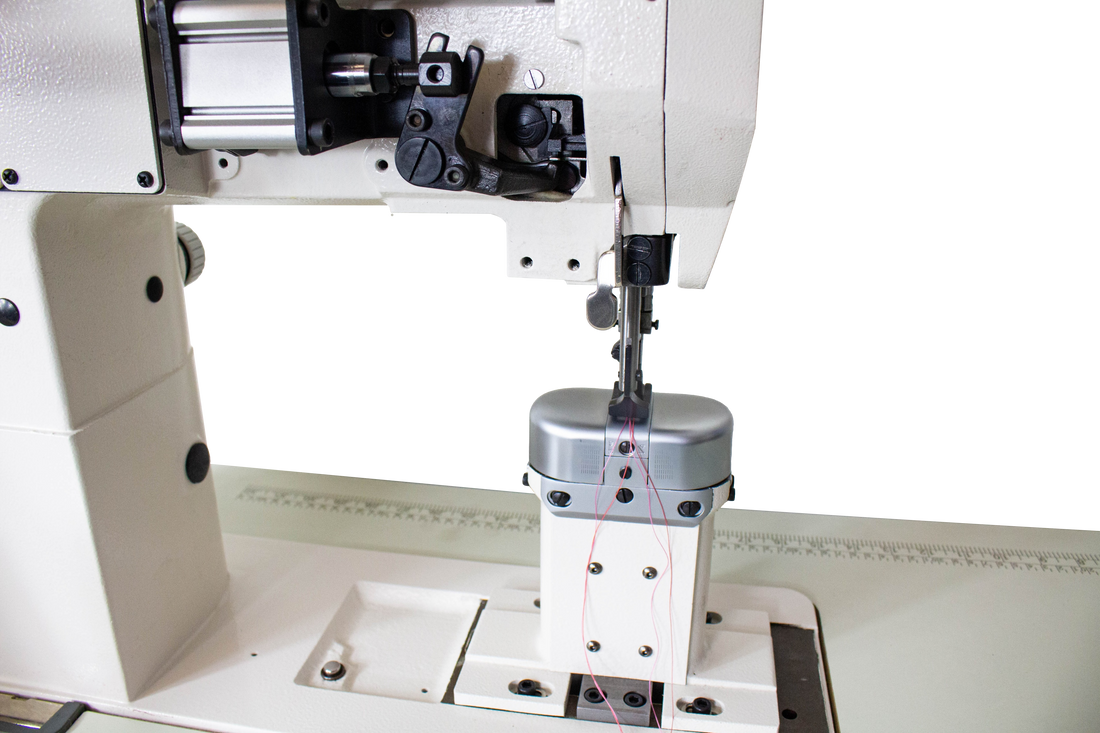 NT-1765 SEMI AUTOMATIC DOUBLE NEEDLE POST MACHINE