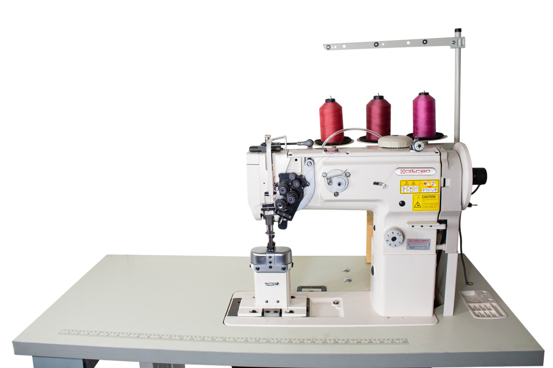 NT-1765 SEMI AUTOMATIC DOUBLE NEEDLE POST MACHINE