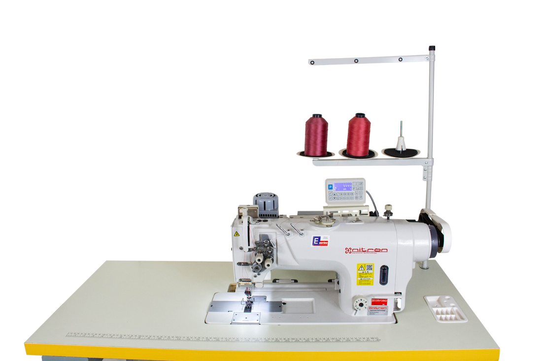 NT-8722-D4 HEAVY DOUBLE NEEDLE SEWING MACHINE W/RAISING TYPE PULLER