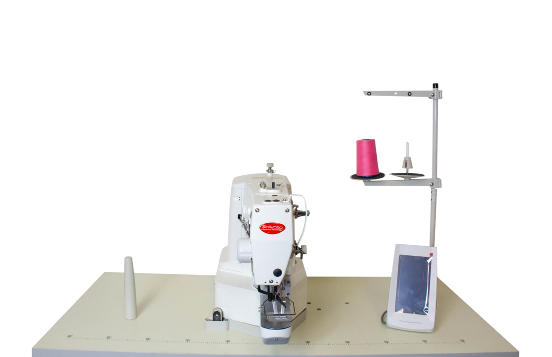 NT-430D-MO BARTACK MACHINE SEWING EYELETS FOR HATS