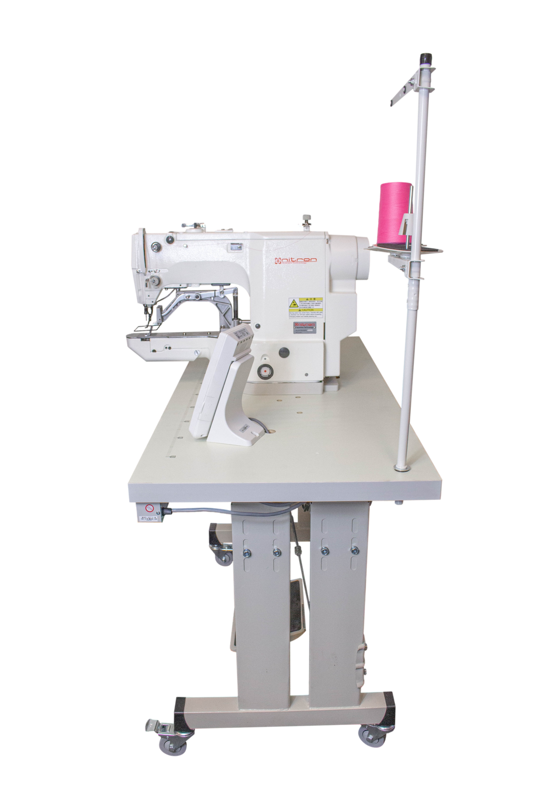 NT-430D-MO BARTACK MACHINE SEWING EYELETS FOR HATS