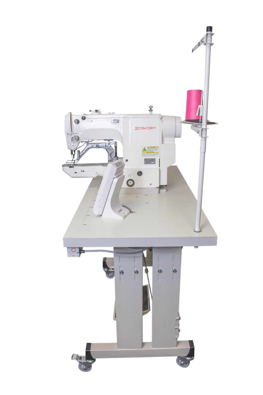 NT-430D-MO BARTACK MACHINE SEWING EYELETS FOR HATS