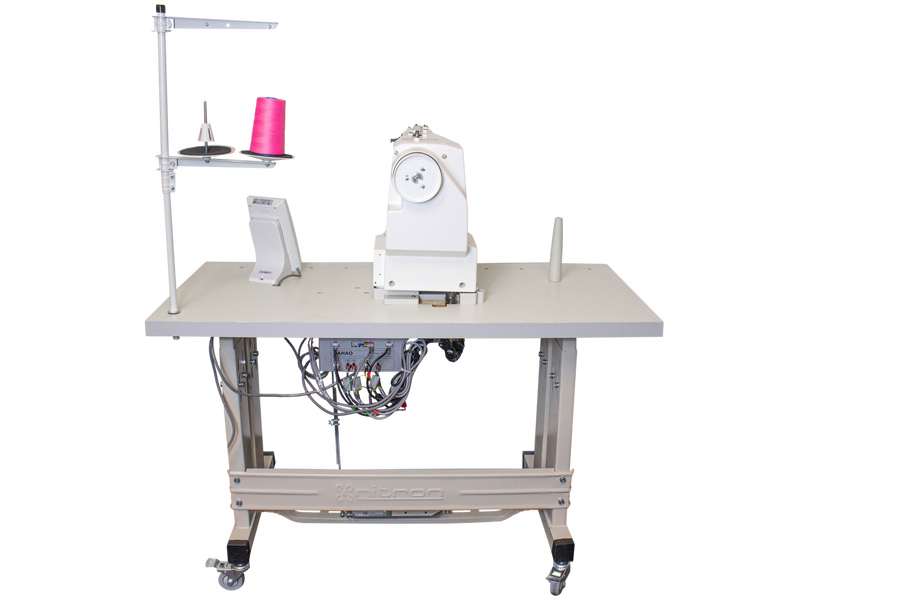 NT-430D-MO BARTACK MACHINE SEWING EYELETS FOR HATS