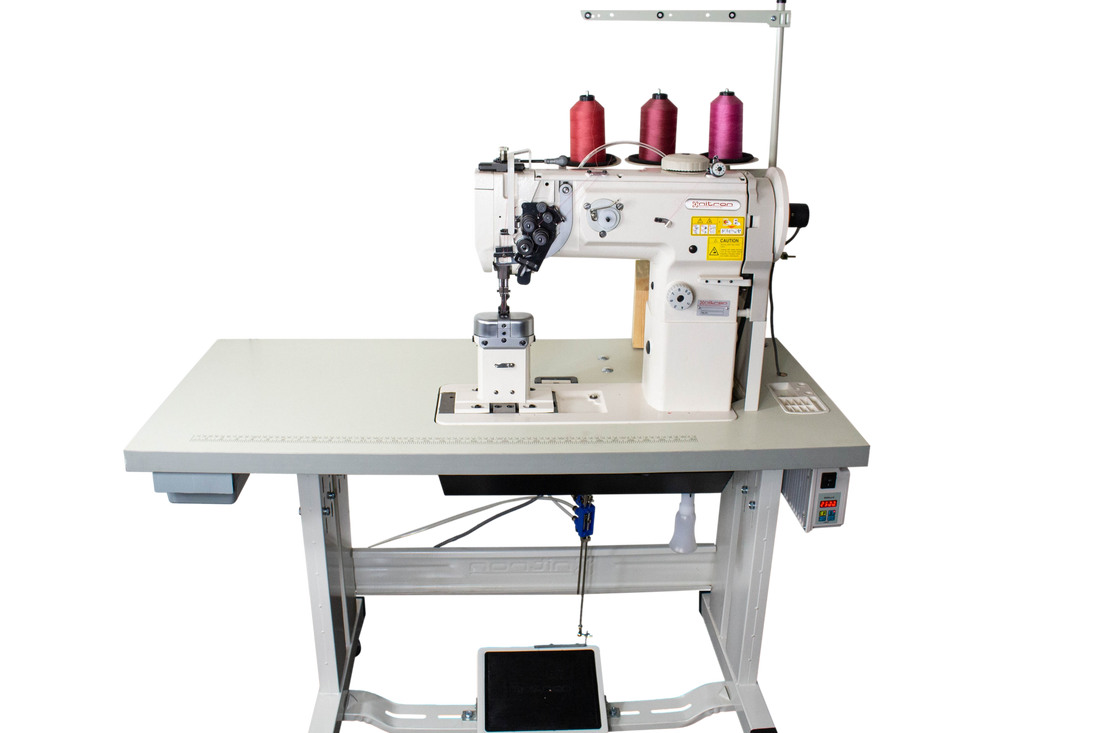 NT-1765 SEMI AUTOMATIC DOUBLE NEEDLE POST MACHINE