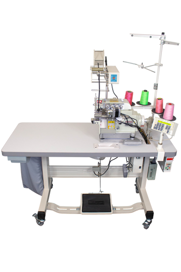 NT-8100-04DM2-24-7/P/AT 4 THREADS OVERLOCK ELASTIC FEEDING SEWING MACHINE