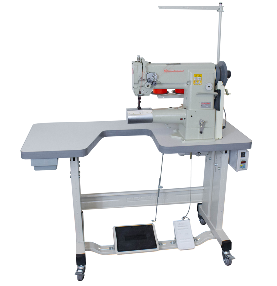 NT-JK-341 HEAVY DOUBLE NEEDLE WALKING FOOT CYLINDER SEWING MACHINE