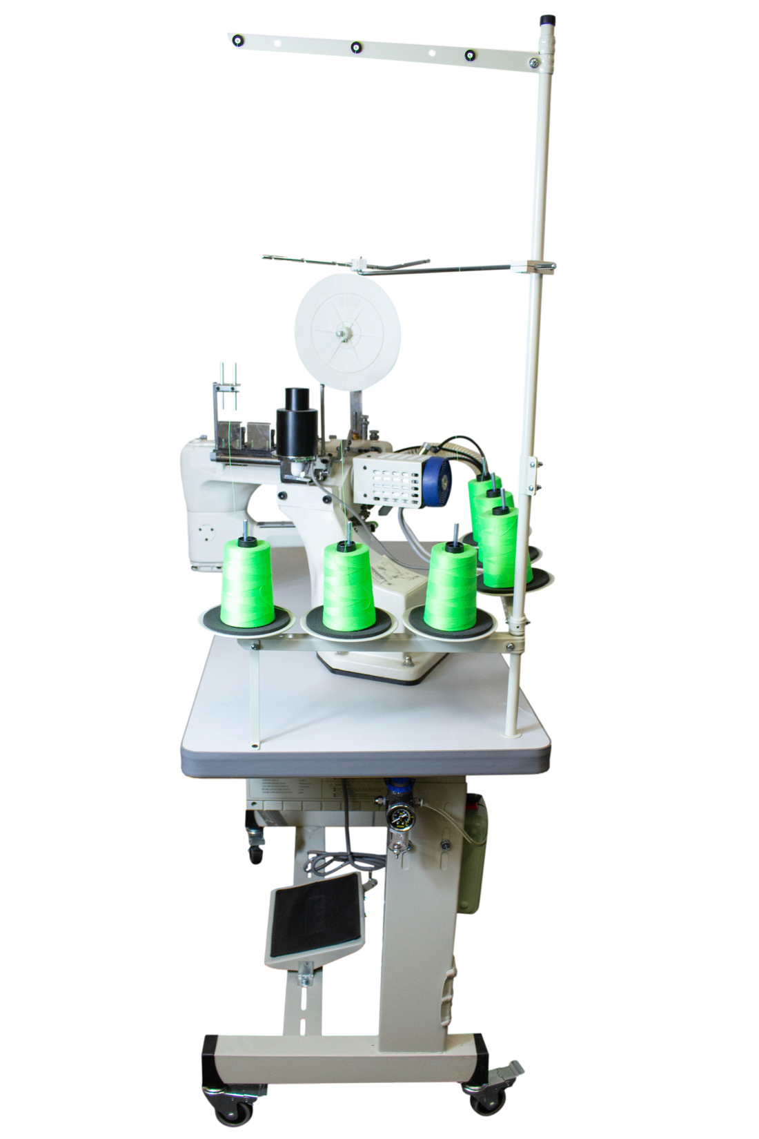 NT-6200-01MS-60D-7/TA FLATLOCK INDUSTRIAL SEWING MACHINE W/TAPE