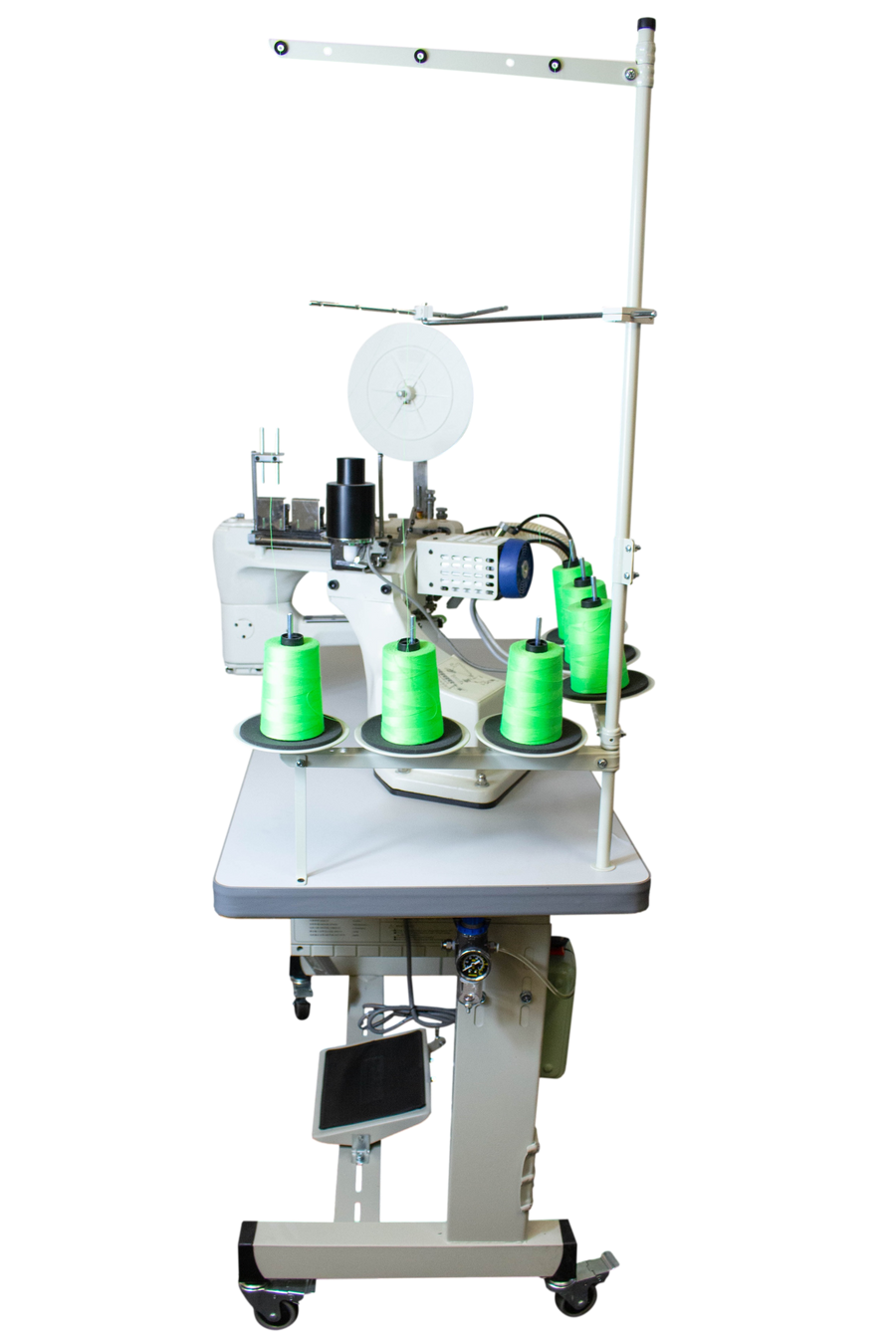 NT-6200-01MS-60D-7/TA FLATLOCK INDUSTRIAL SEWING MACHINE W/TAPE