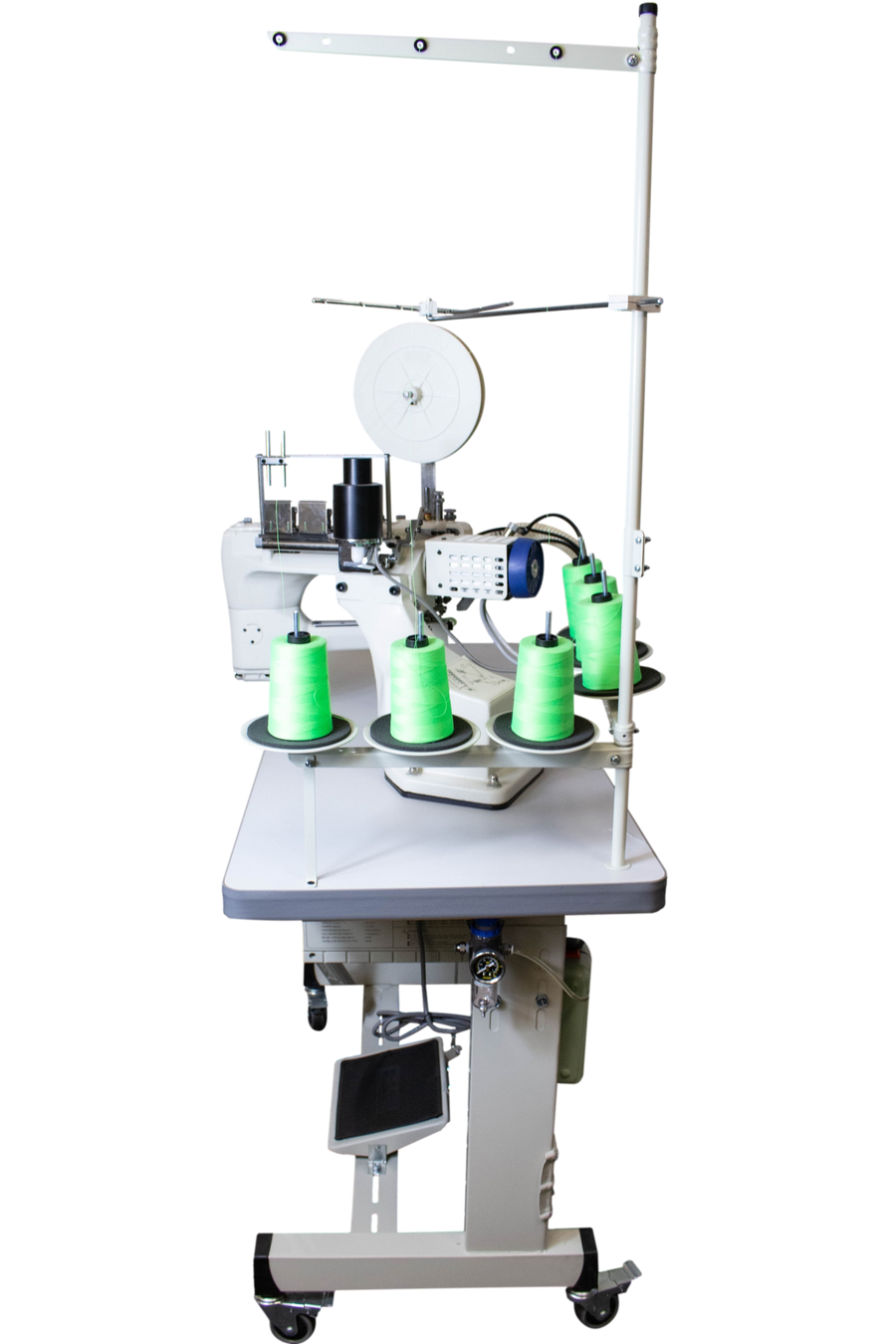 NT-6200-01MS-60D-7/TA FLATLOCK INDUSTRIAL SEWING MACHINE W/TAPE