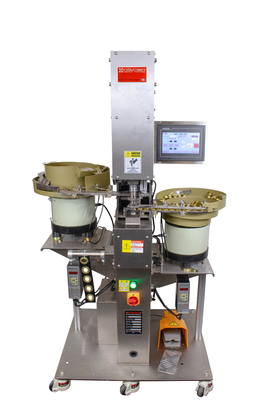 NT-150-SM FULL AUTOMATIC EYELET SNAP MACHINE