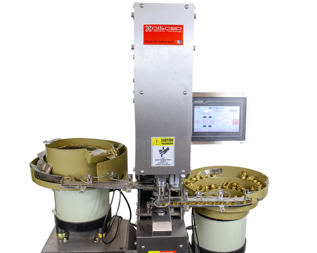 NT-150-SM-FULL AUTOMATIC BIG GROMMET MACHINE