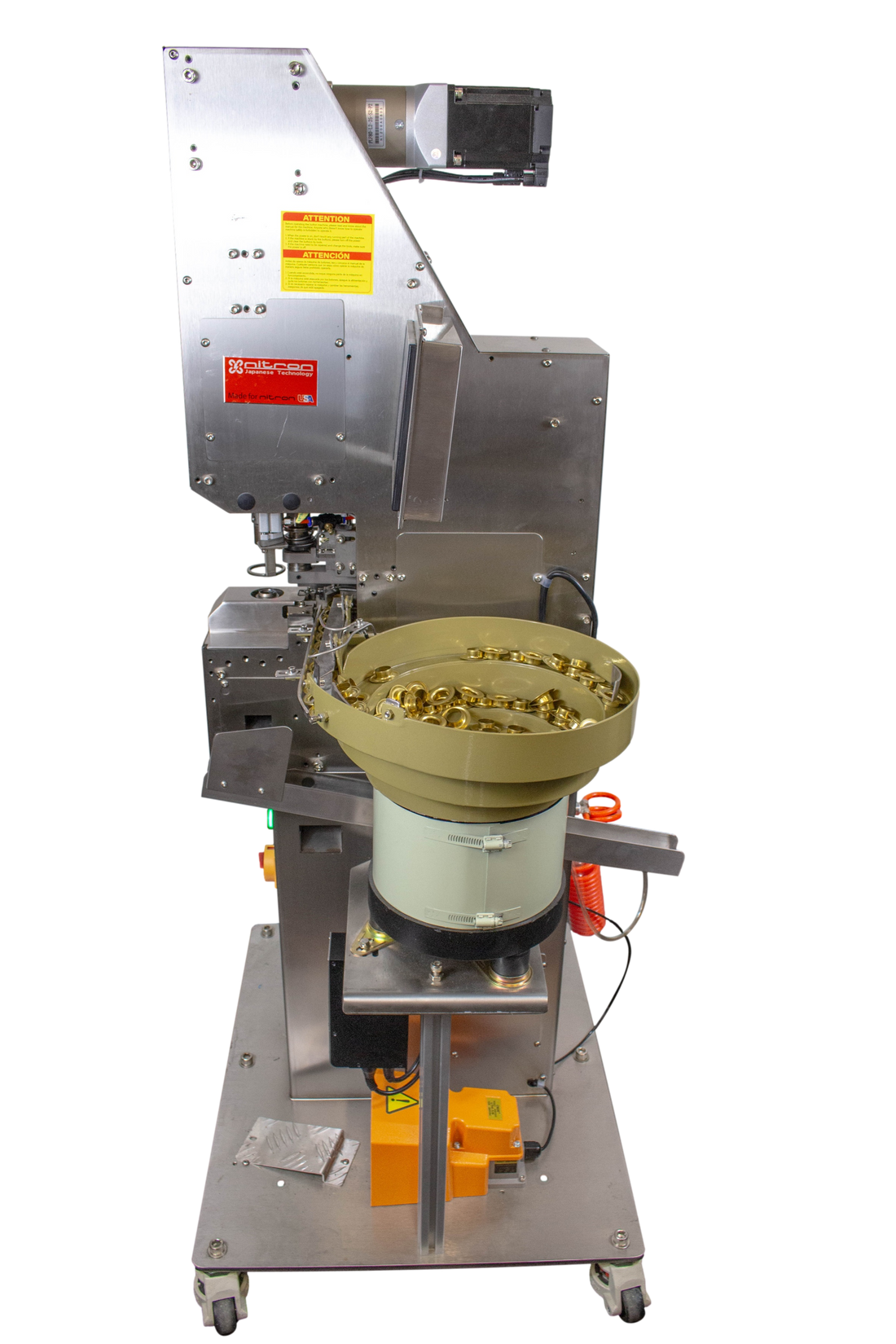 NT-150-SM-FULL AUTOMATIC BIG GROMMET MACHINE